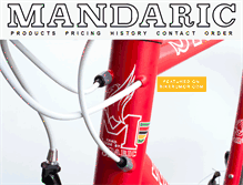 Tablet Screenshot of mandaric.com